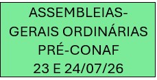 DS RECIFE CONVOCA ASSEMBLEIAS PRÉ-CONAF